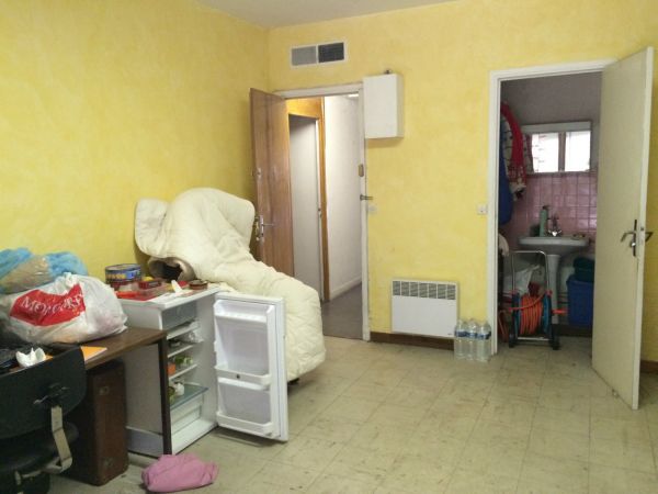 avant travaux de l'appartement à aix en provence